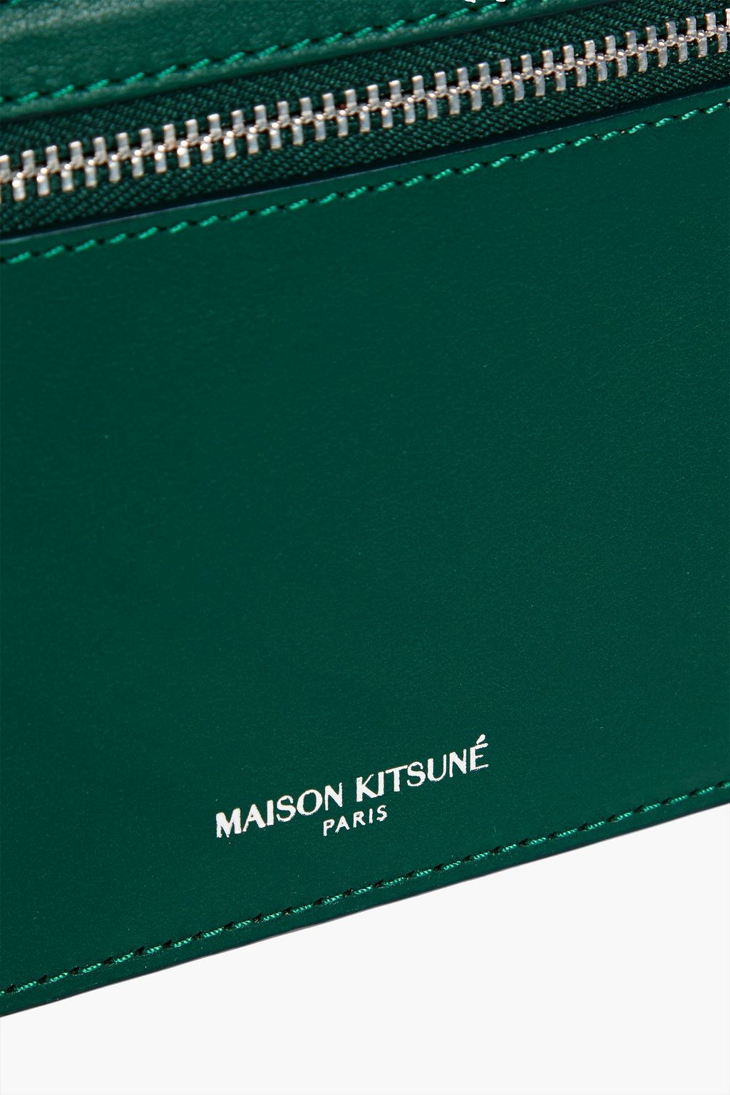 MAISON KITSUNÉ Leather cardholder