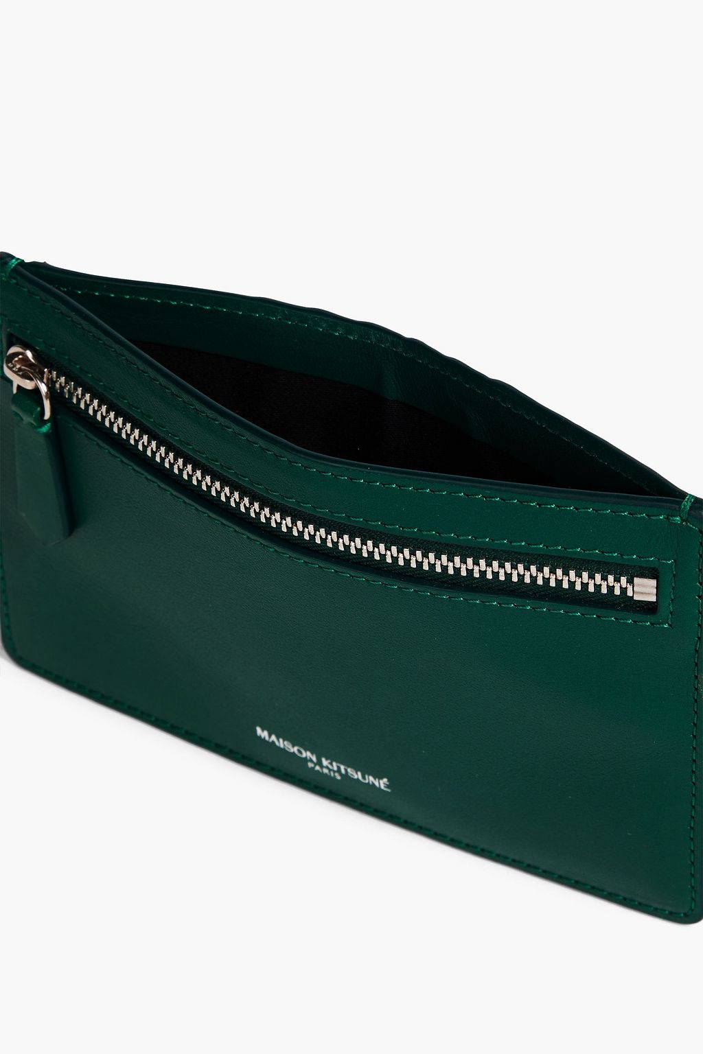 MAISON KITSUNÉ Leather cardholder