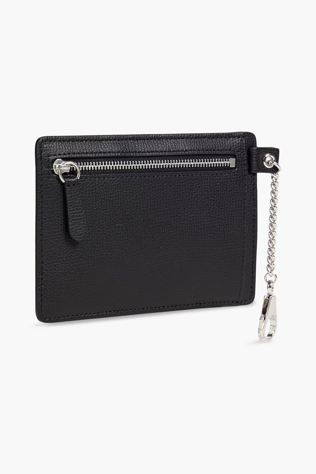 MAISON KITSUNÉ Pebbled-leather cardholder