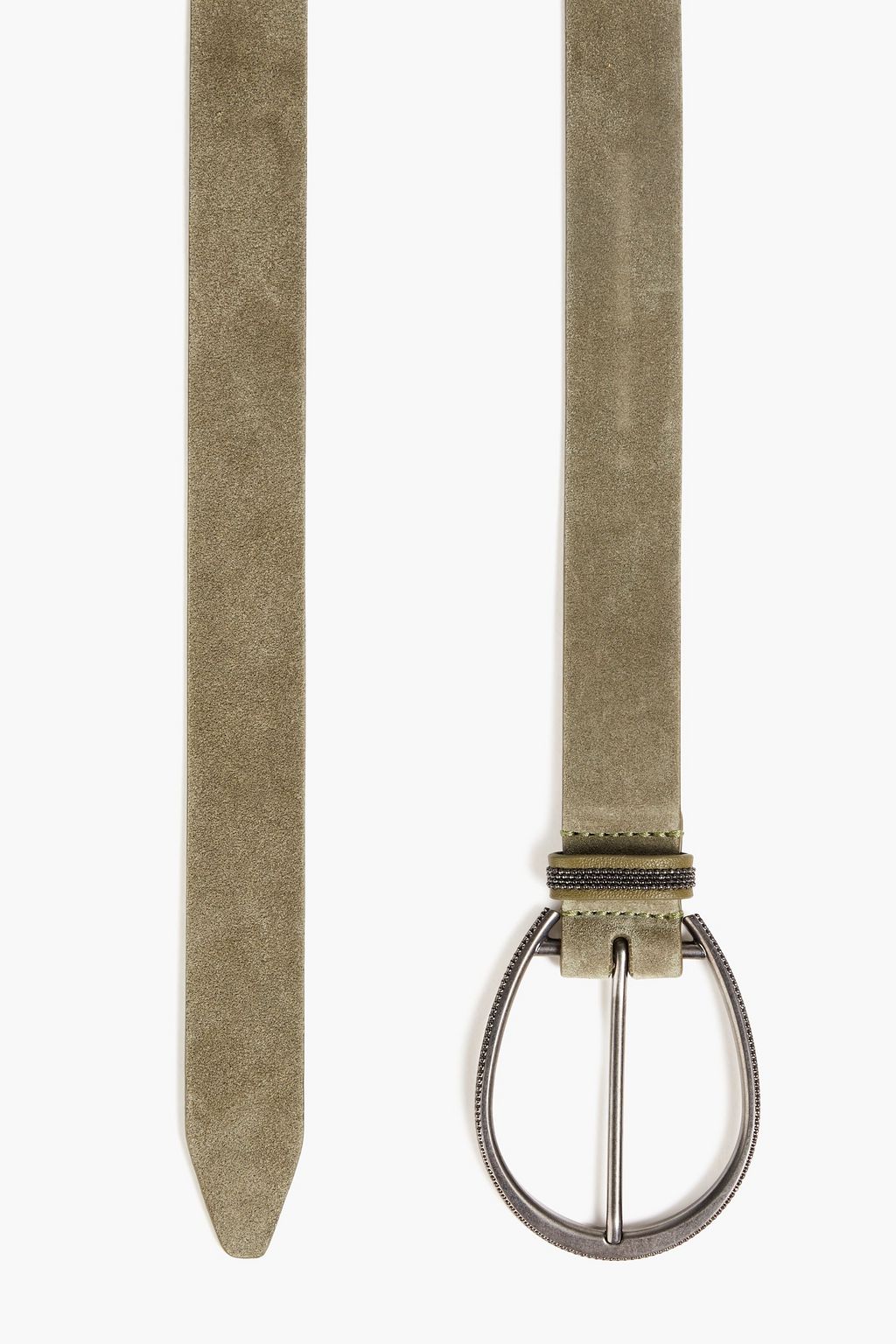 BRUNELLO CUCINELLI Suede belt