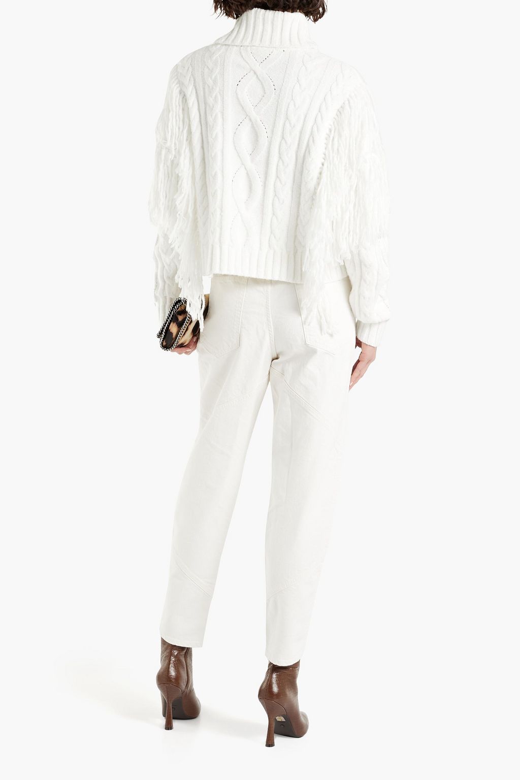 ISABEL MARANT Nadeloisa high-rise tapered jeans