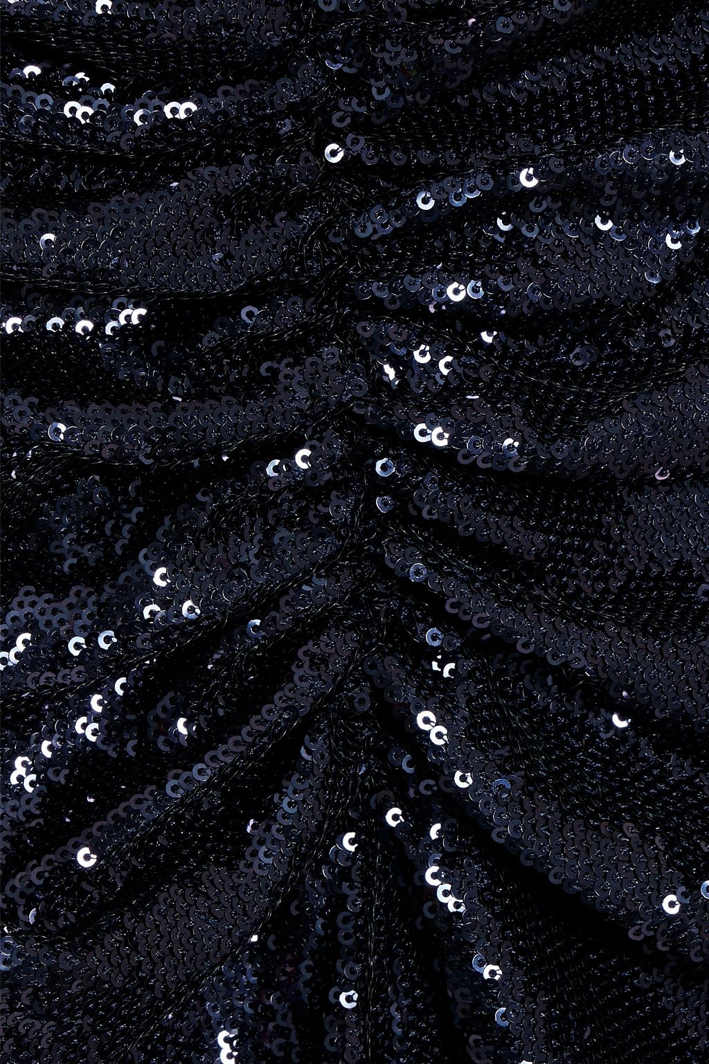 HALSTON Maya cutout sequined stretch-tulle gown