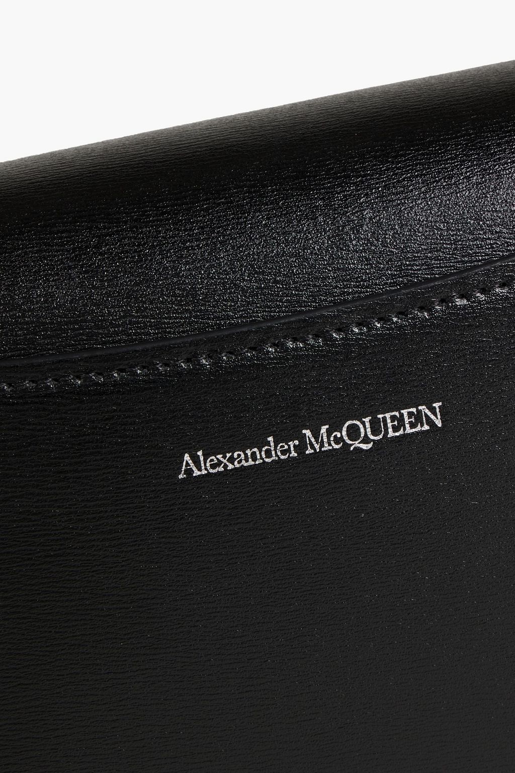 MCQUEEN The Four Ring mini leather tote