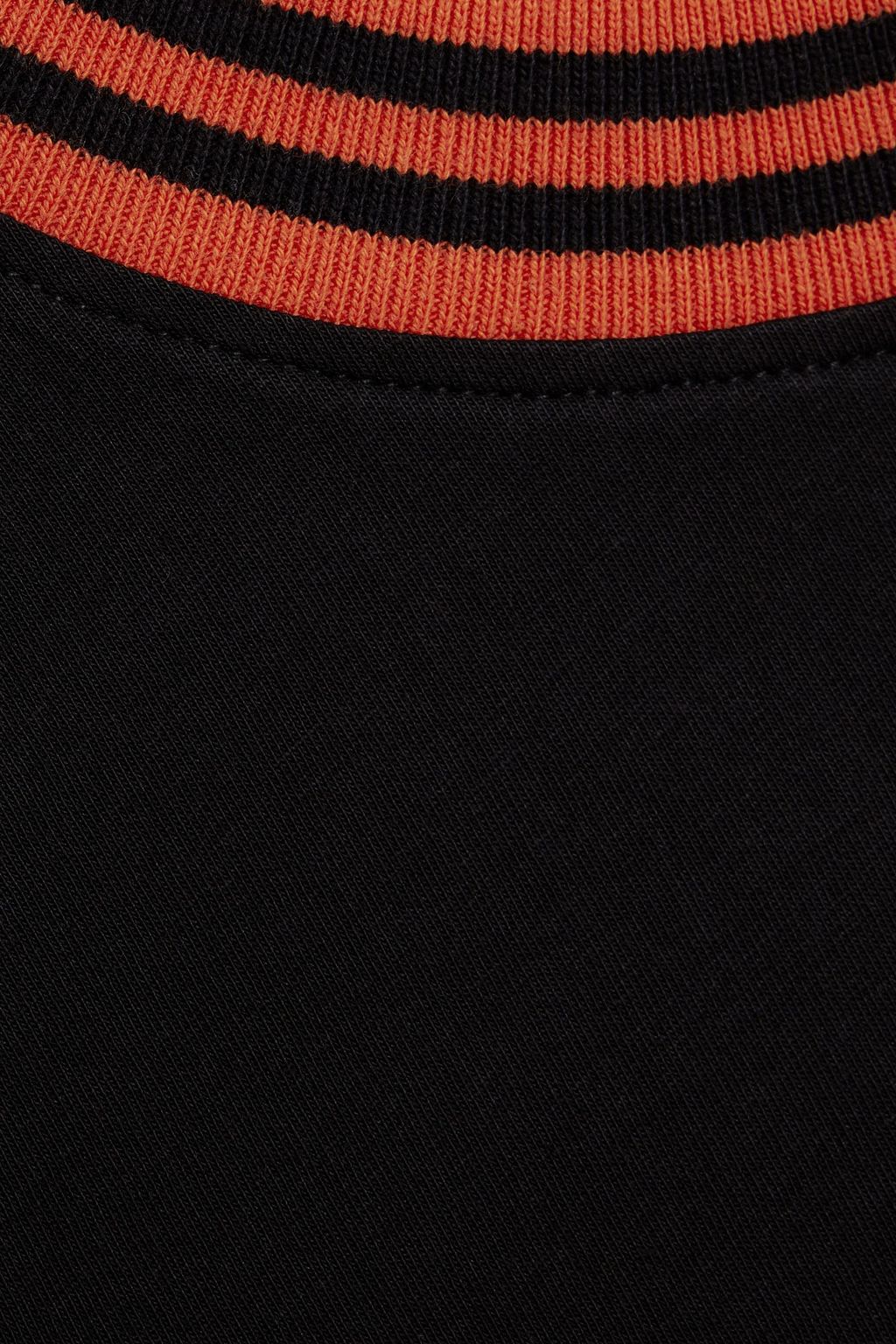MOSCHINO Appliquéd cotton-jersey T-shirt