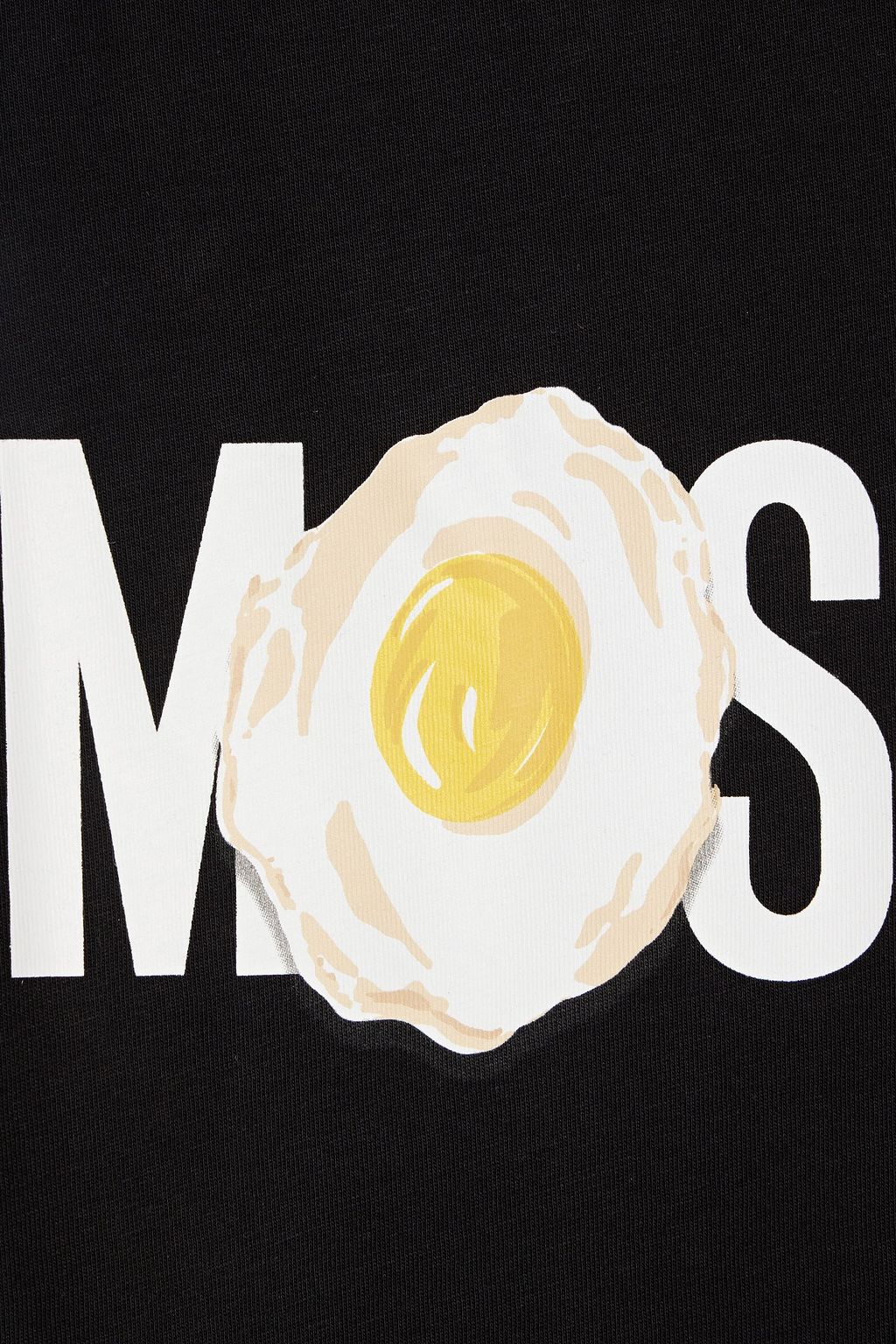 MOSCHINO Printed cotton-jersey T-shirt