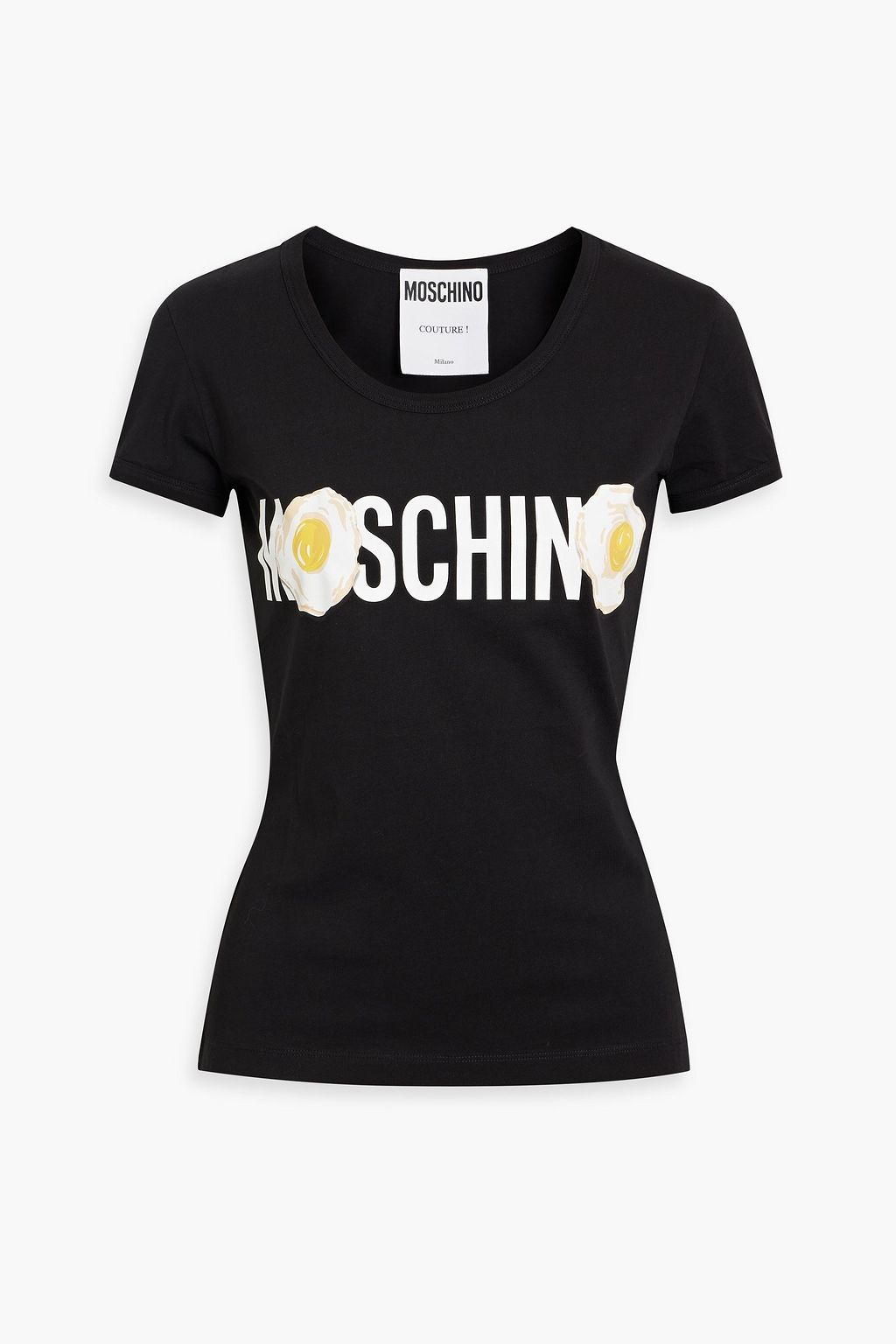 MOSCHINO コットンジャージー Tシャツ プリント入り | THE OUTNET