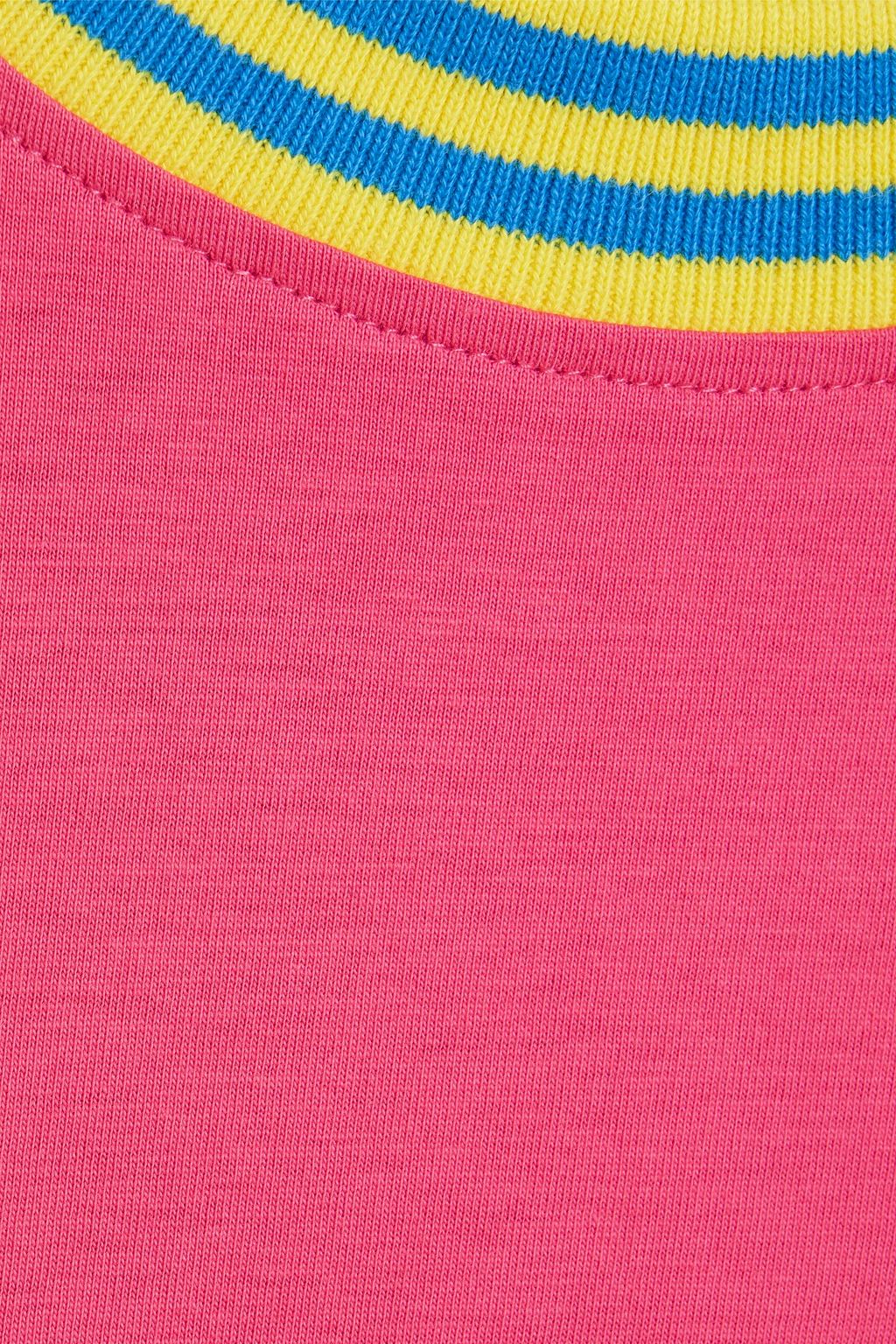 MOSCHINO T-Shirt aus Baumwoll-Jersey mit Applikationen