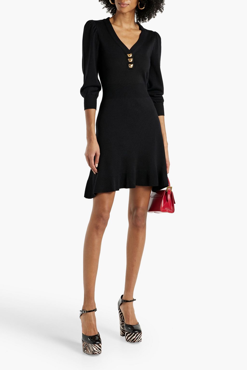 MOSCHINO Minikleid aus Wolle