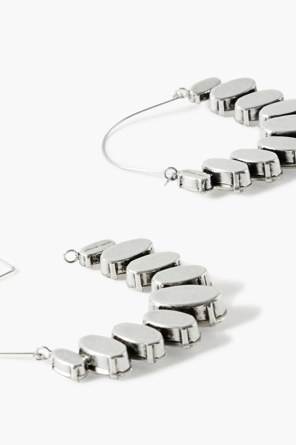 ISABEL MARANT Ho La La silver-tone crystal earrings