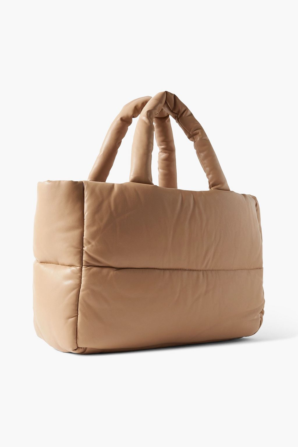 STAND STUDIO Daffy quilted padded faux leather tote