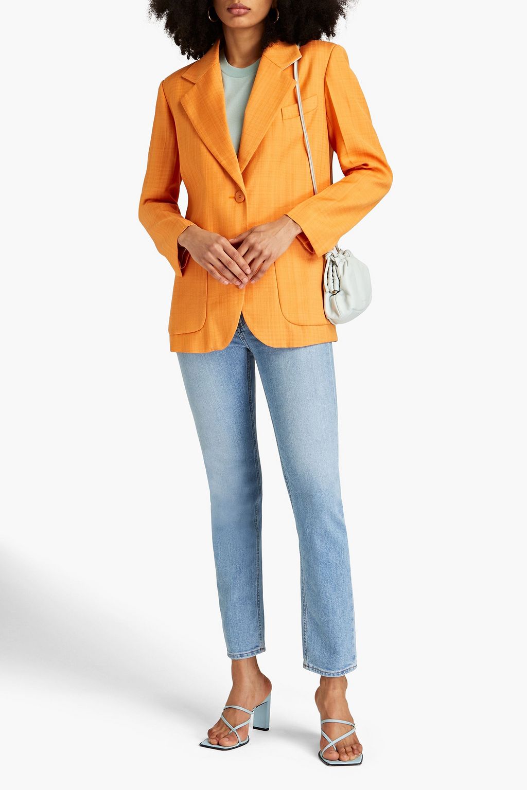 SANDRO Woven blazer