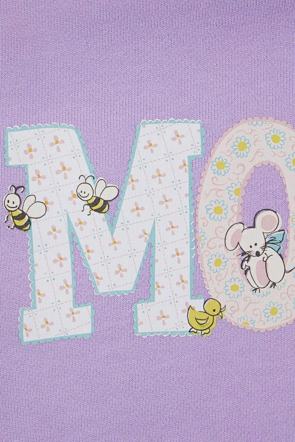 MOSCHINO Printed French cotton-terry sweatshirt