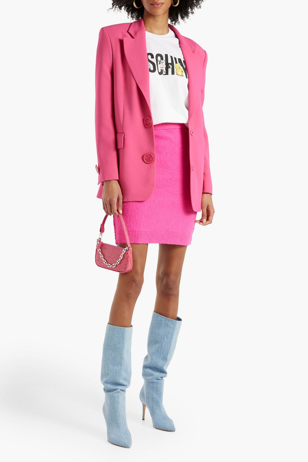 MOSCHINO بليزر من الكريب