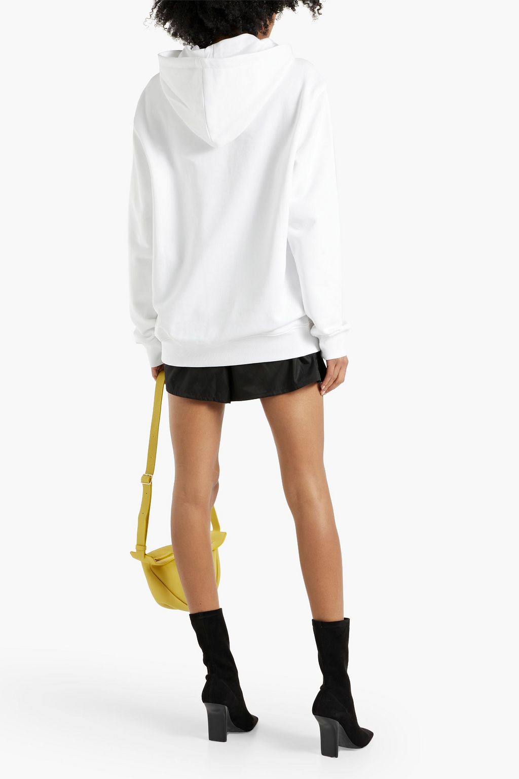 MOSCHINO Hoodie aus Baumwollfrottee mit Print
