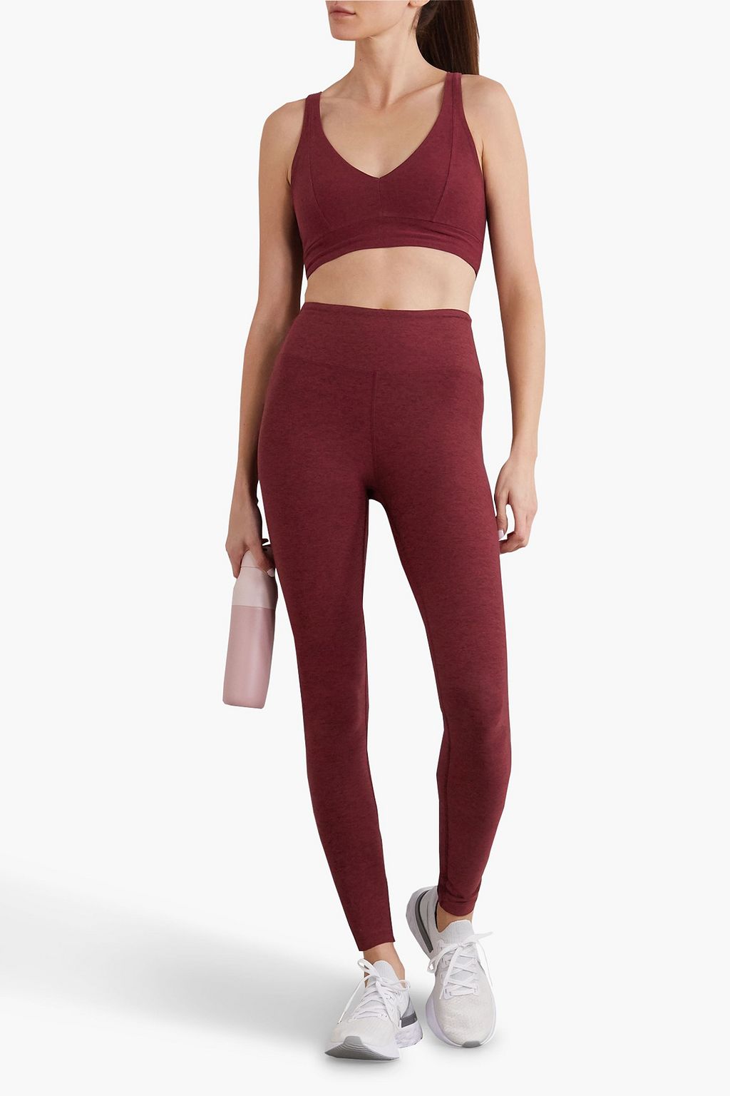 YEAR OF OURS Mélange stretch sports bra