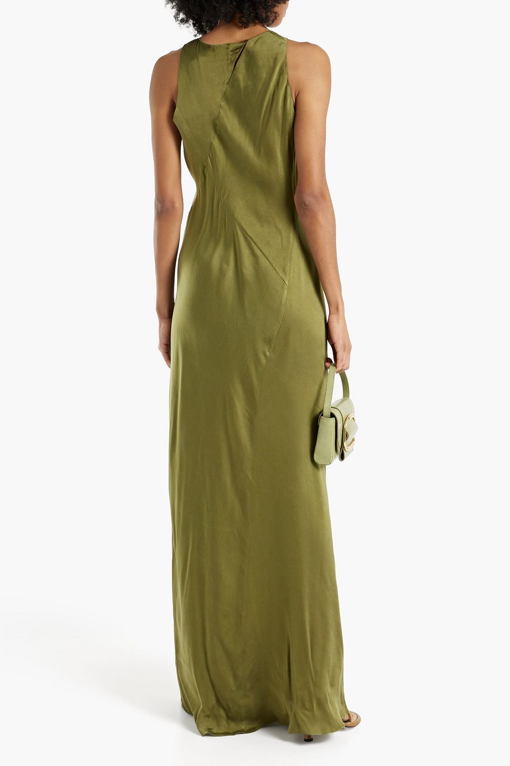 CORTANA Keira cupro maxi dress