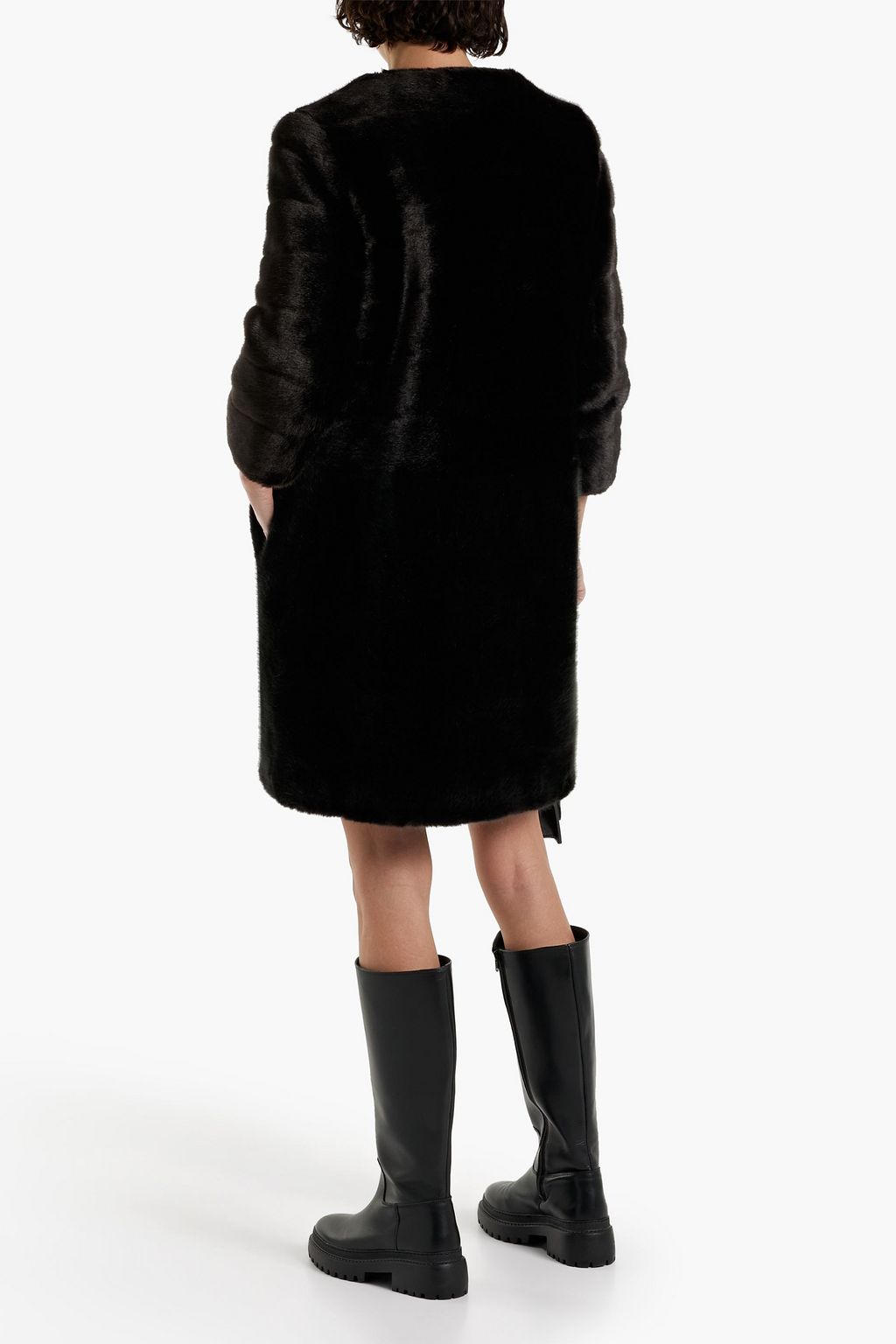 FAZ NOT FUR Omega faux fur coat