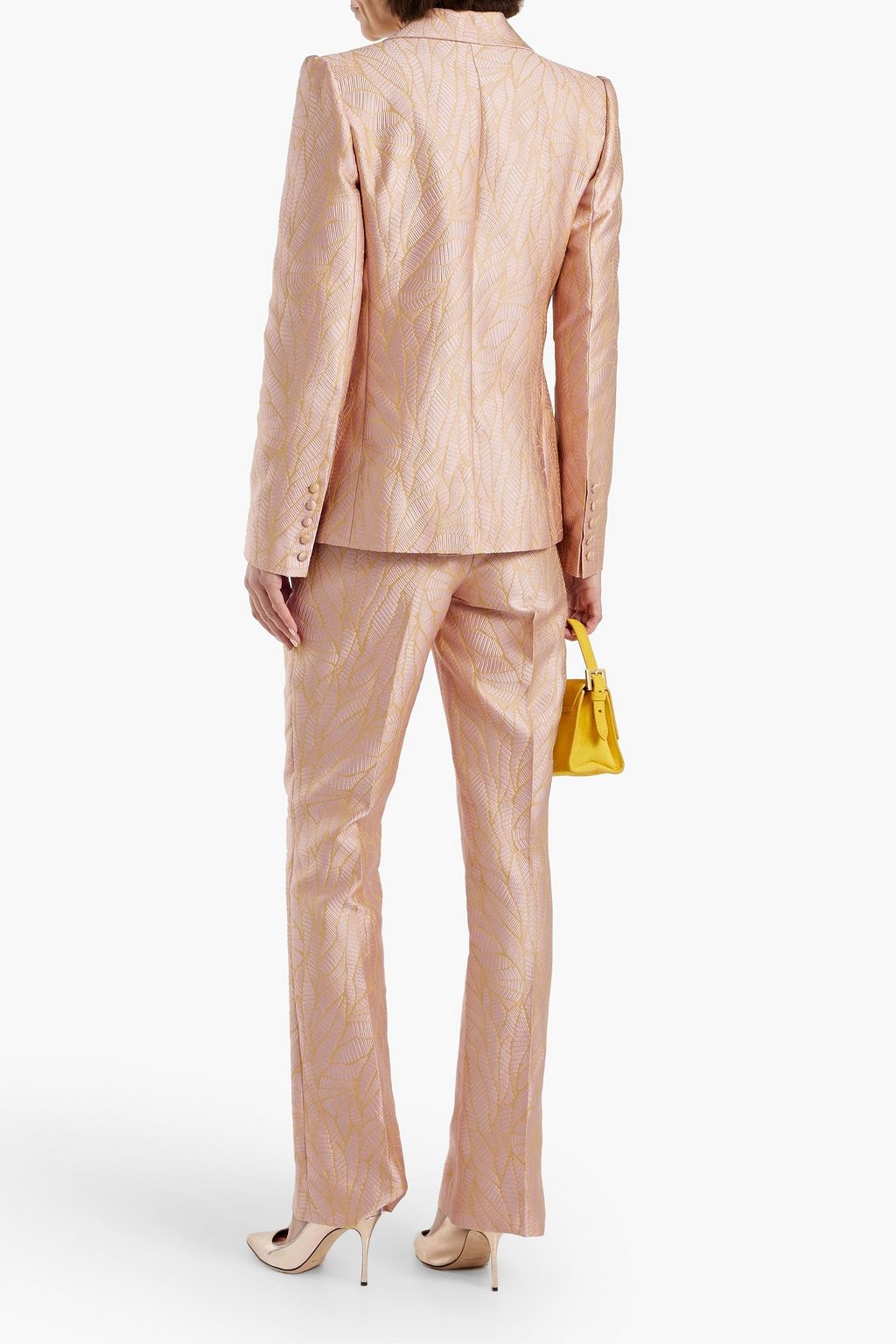 MONIQUE LHUILLIER Jacquard blazer