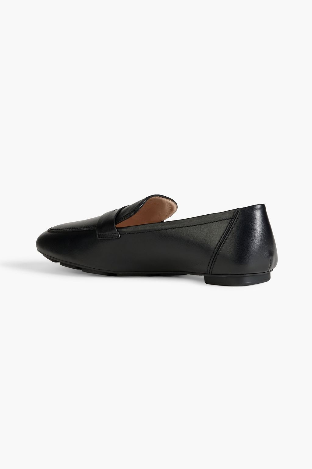 STUART WEITZMAN Jet leather loafers