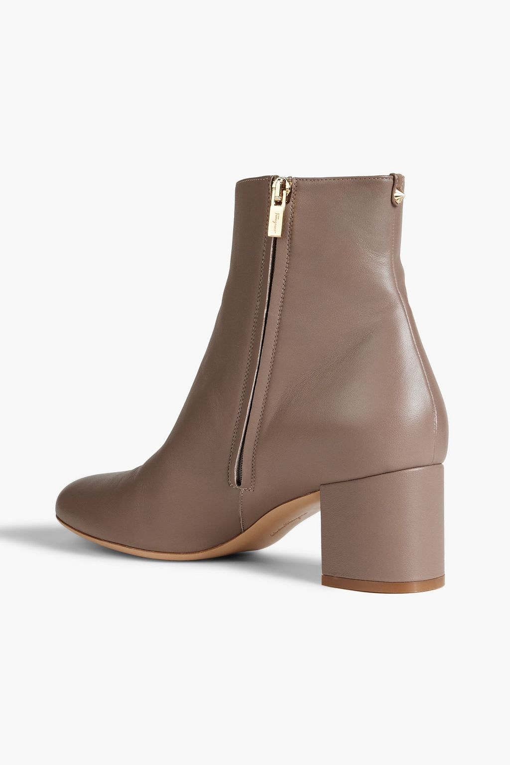 FERRAGAMO Noceto leather ankle boots