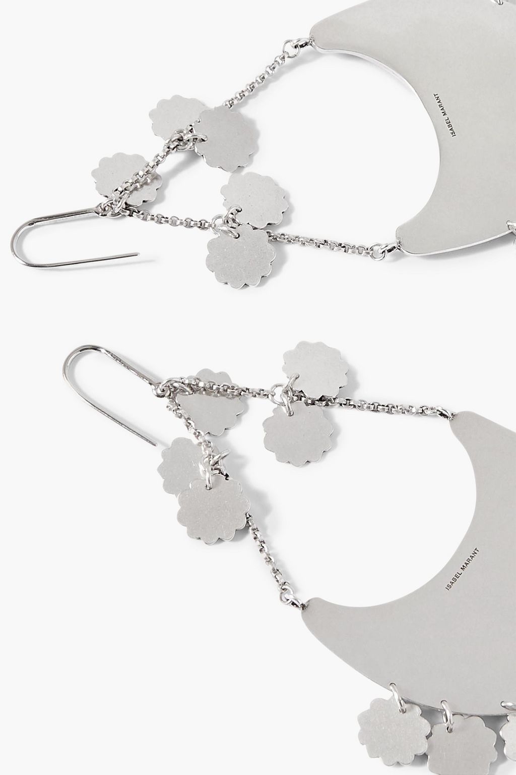 ISABEL MARANT Move Your Body silver-tone stone earrings