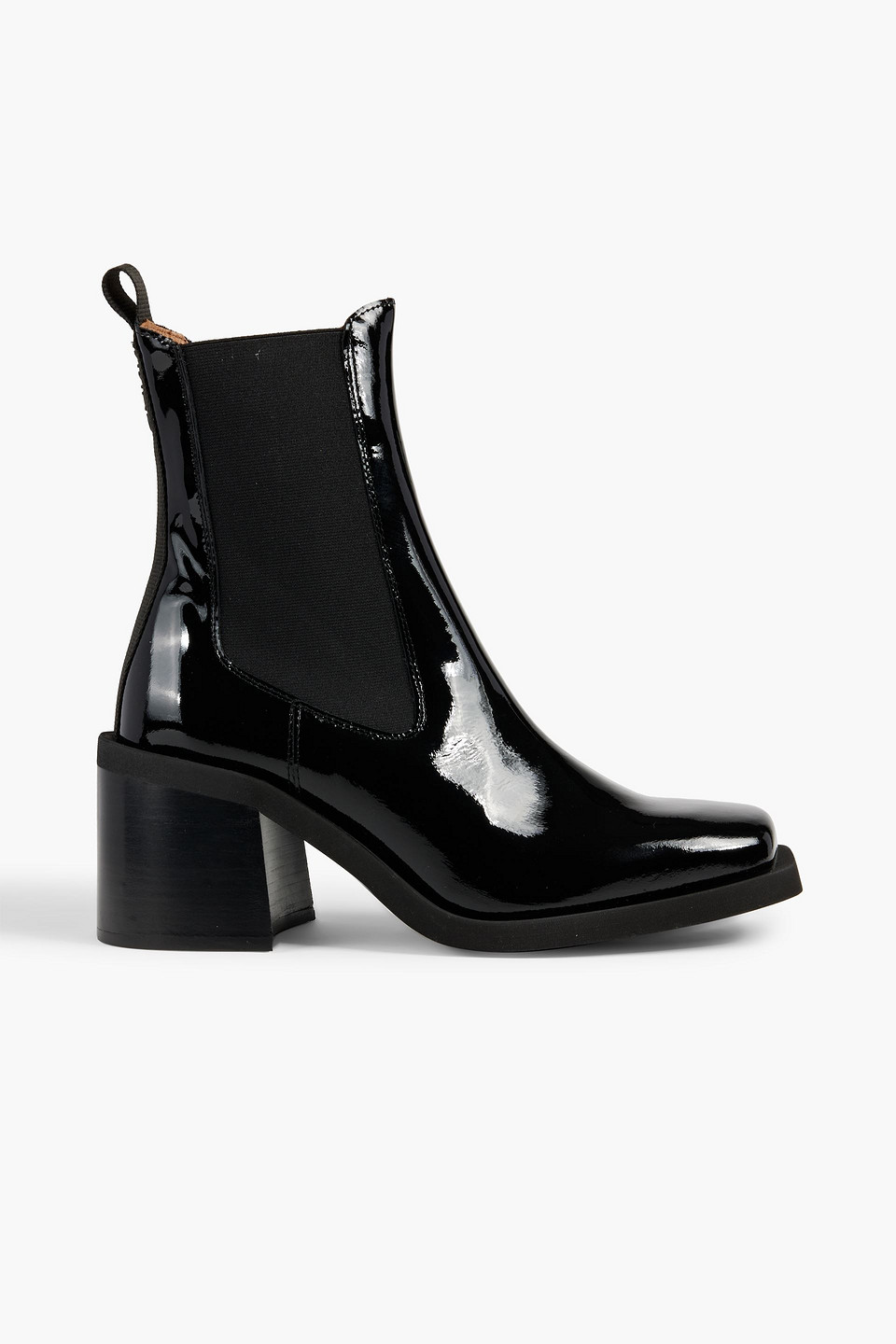 GANNI PATENT-LEATHER ANKLE BOOTS 3074457345635105239