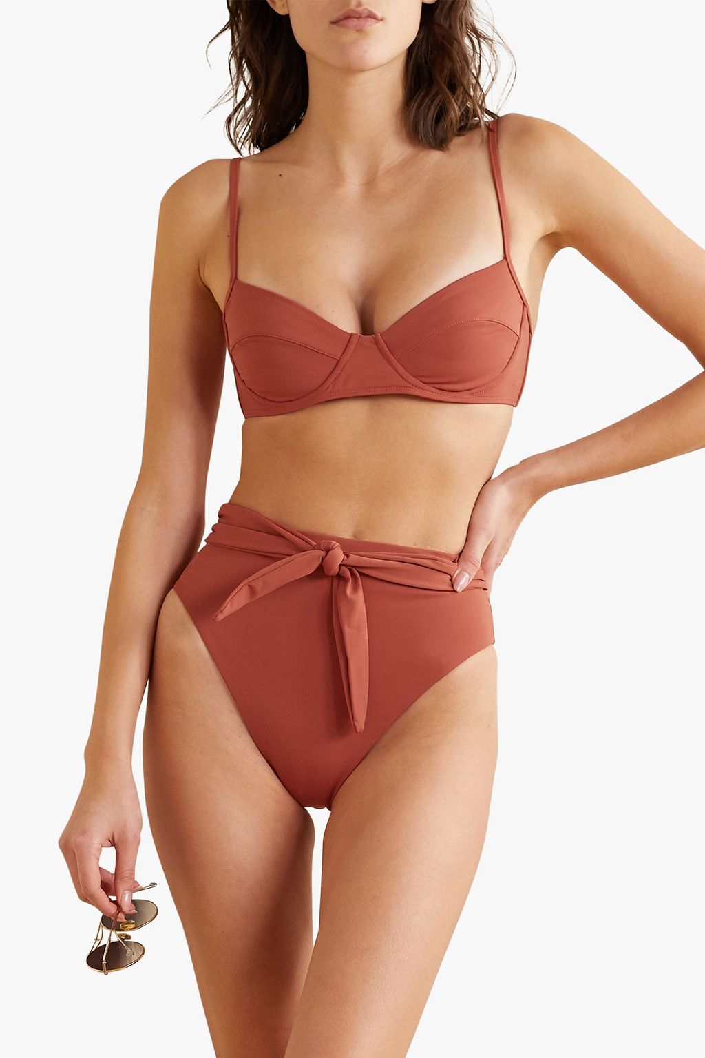 MARA HOFFMAN Lua underwired bikini top