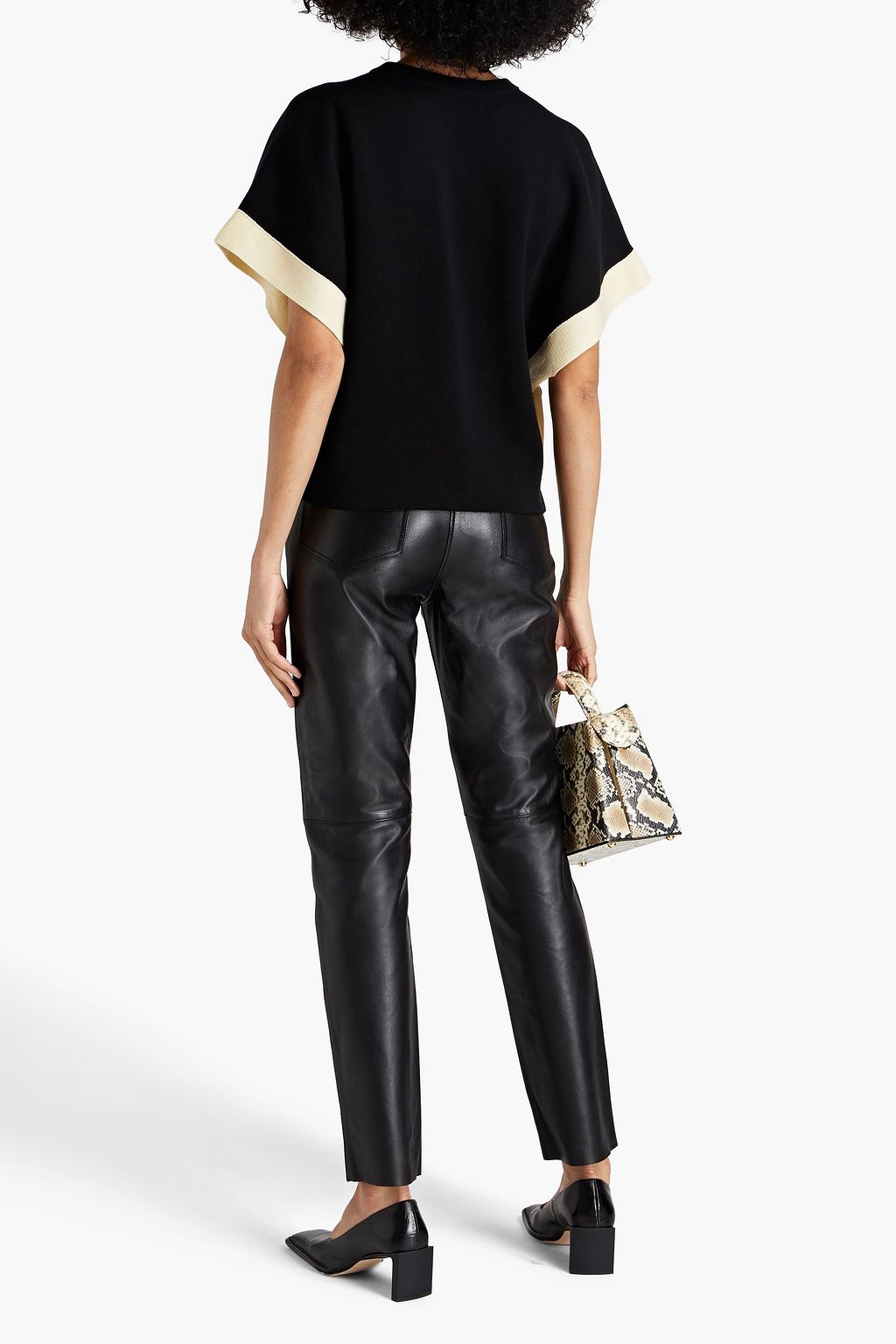 PROENZA SCHOULER Button-detailed cotton-blend top