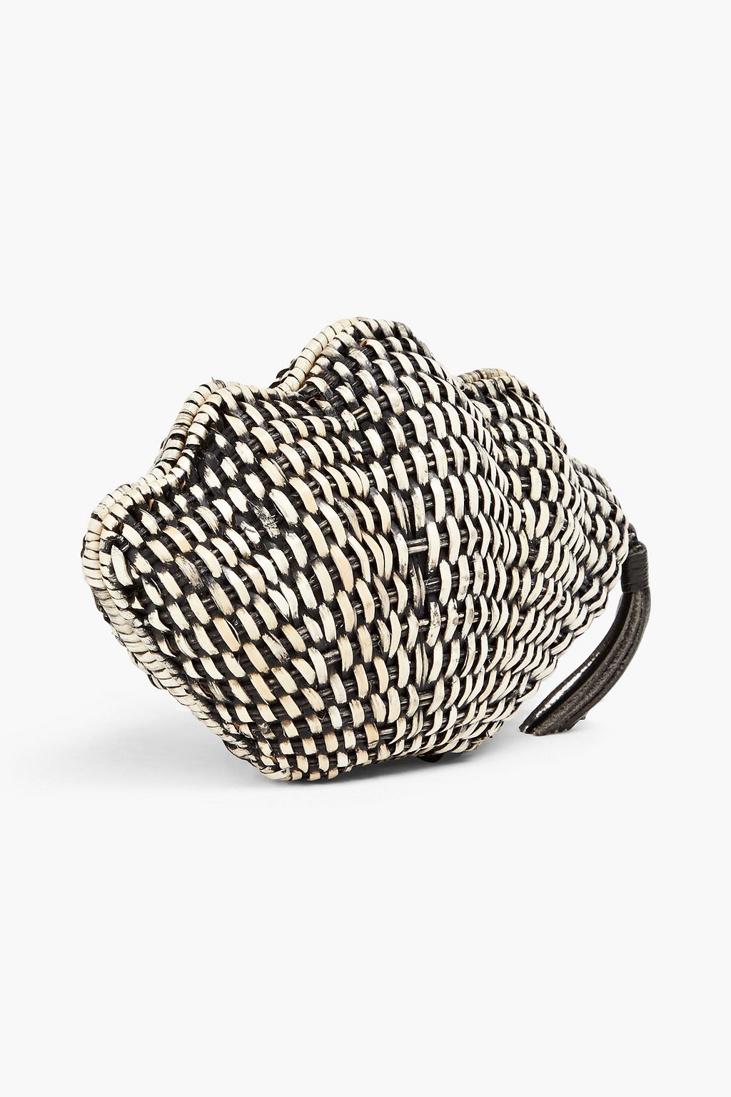 KAYU Jane wicker clutch