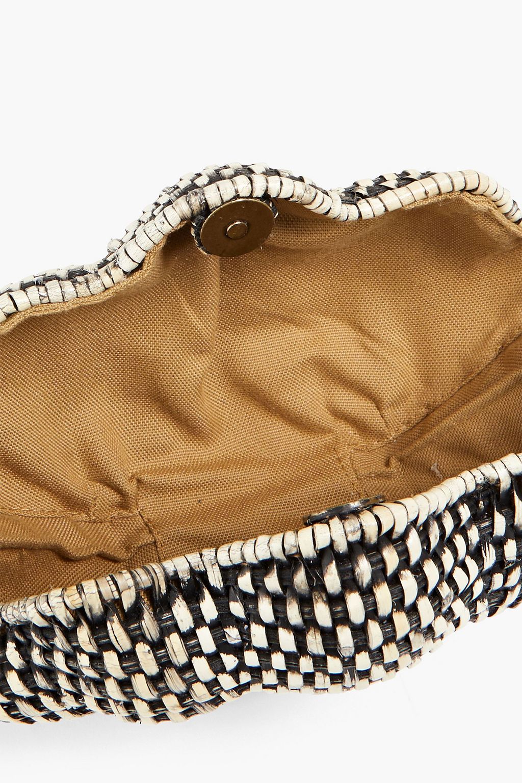KAYU Jane wicker clutch