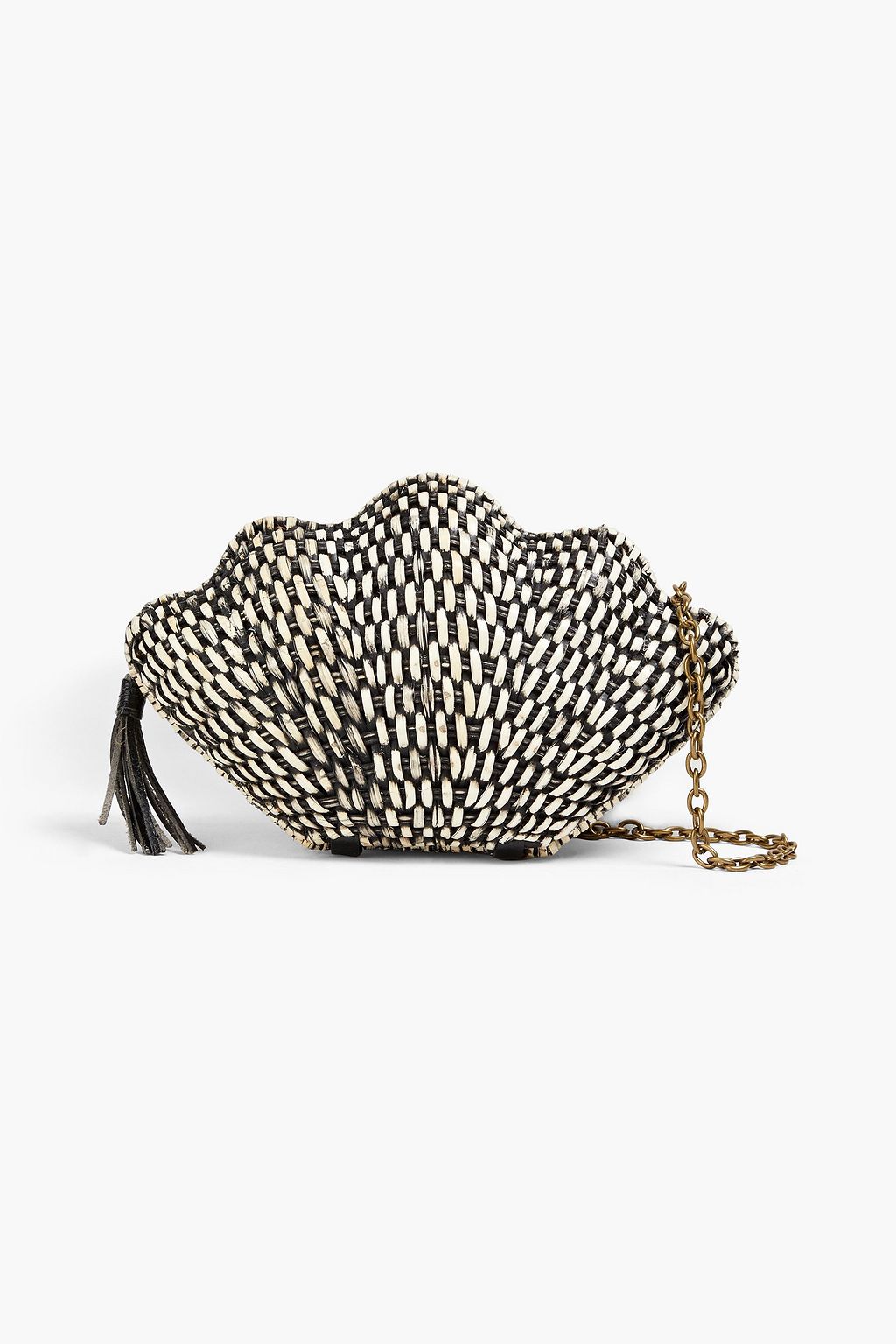 KAYU Jane wicker clutch