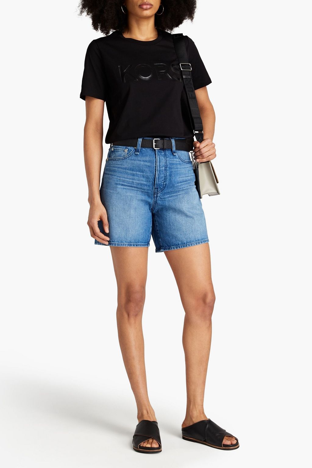 MICHAEL MICHAEL KORS Printed organic cotton-jersey T-shirt