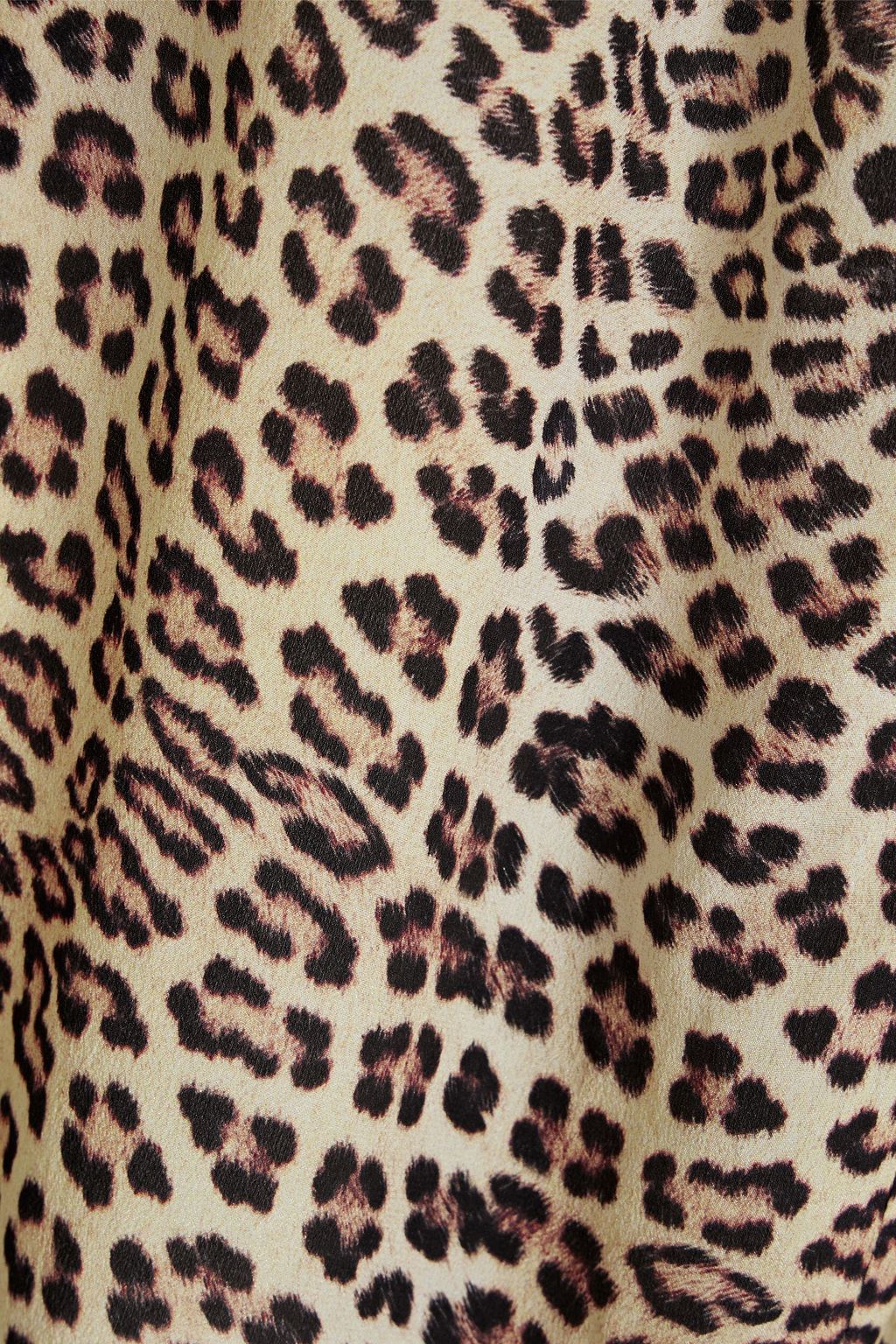 CAMILLA Embellished leopard-print silk crepe de chine kaftan