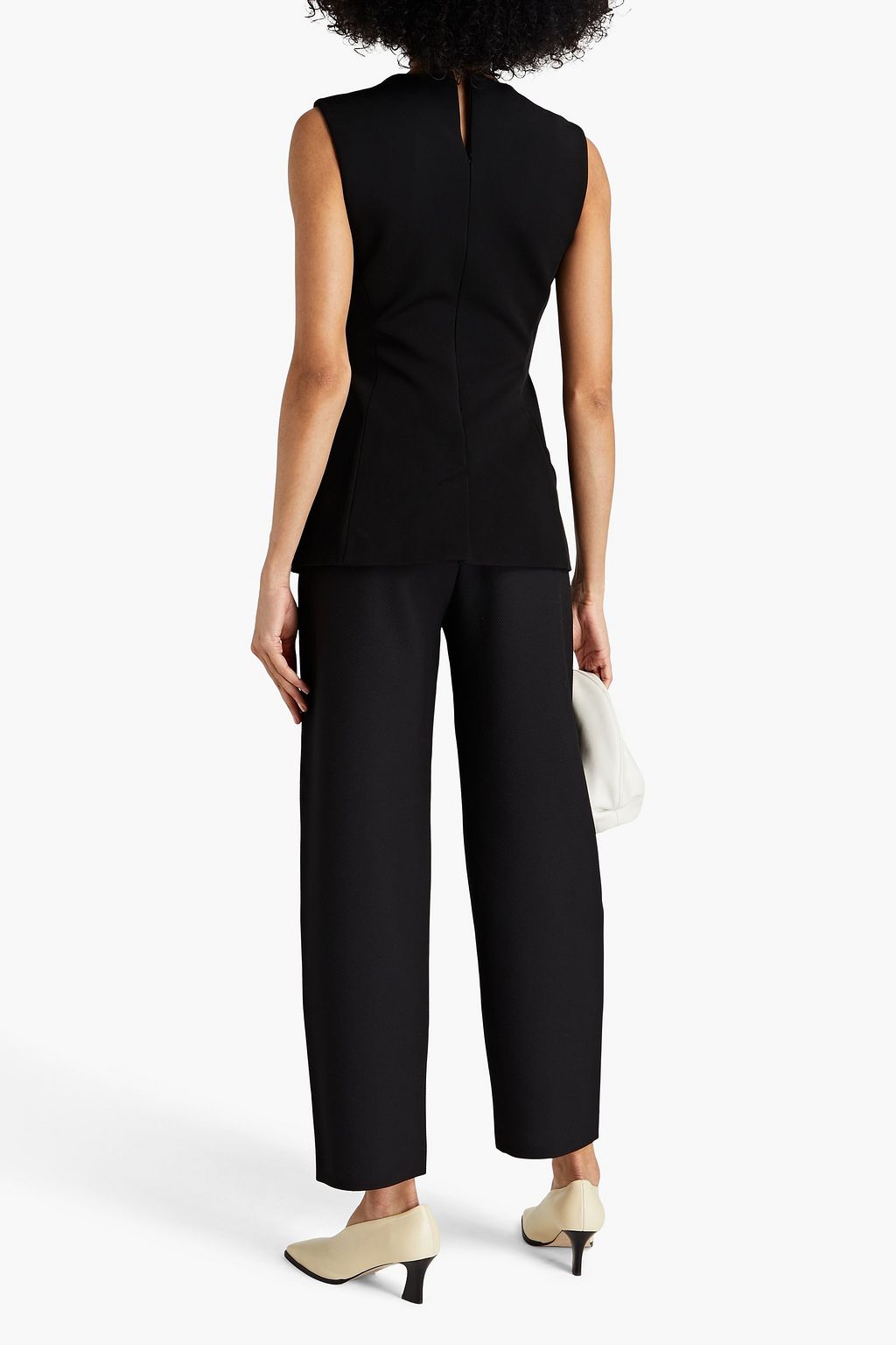 TOTEME Novara drill straight-leg pants