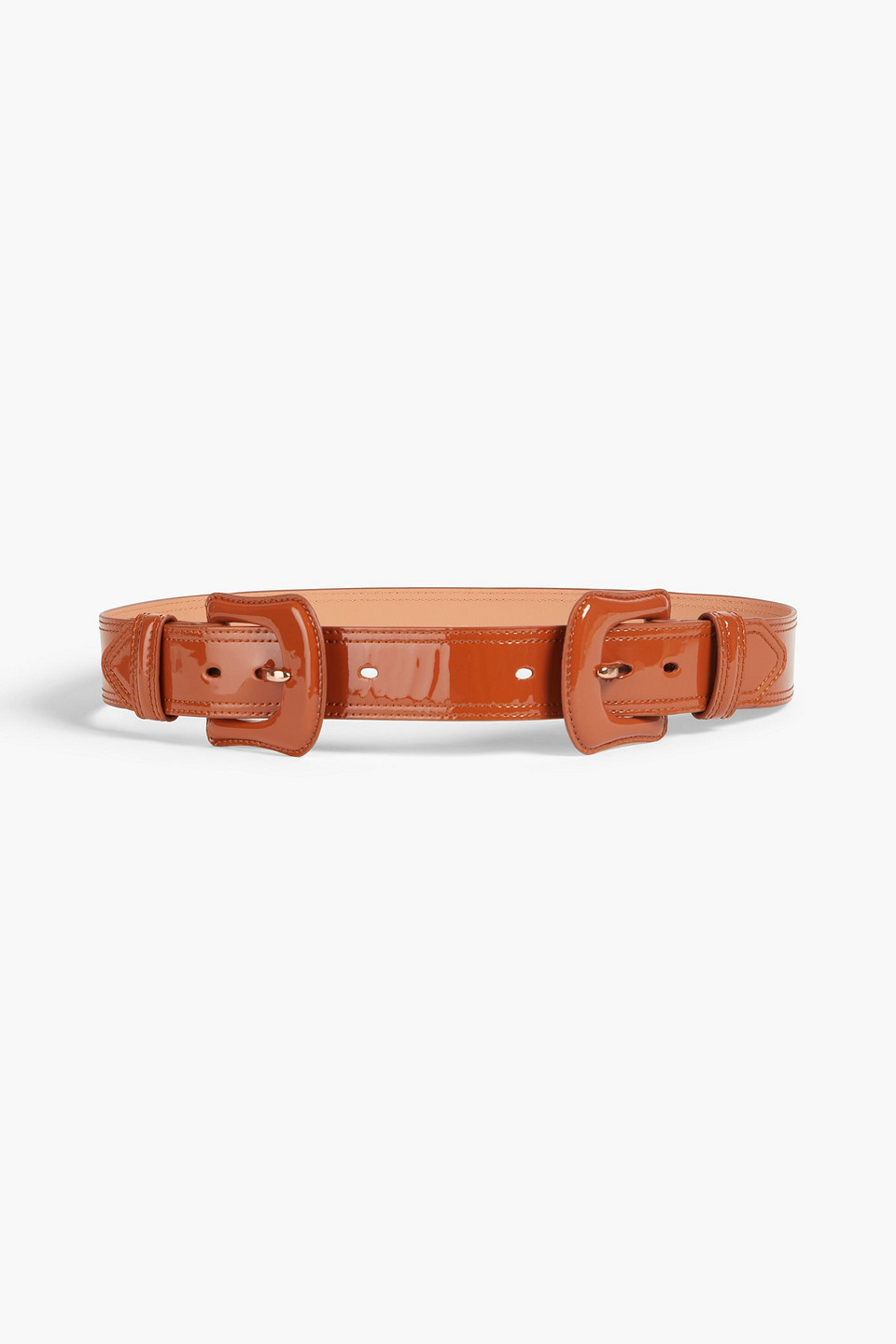 Zimmermann Patent-leather Belt In Tan