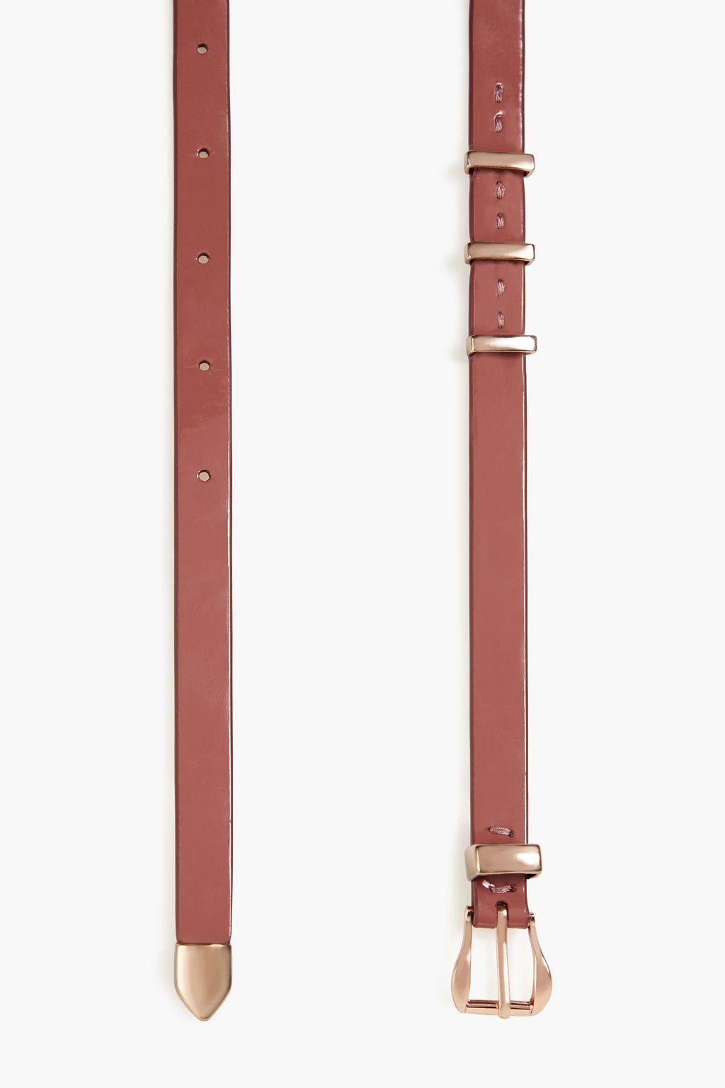 ZIMMERMANN Patent-leather belt