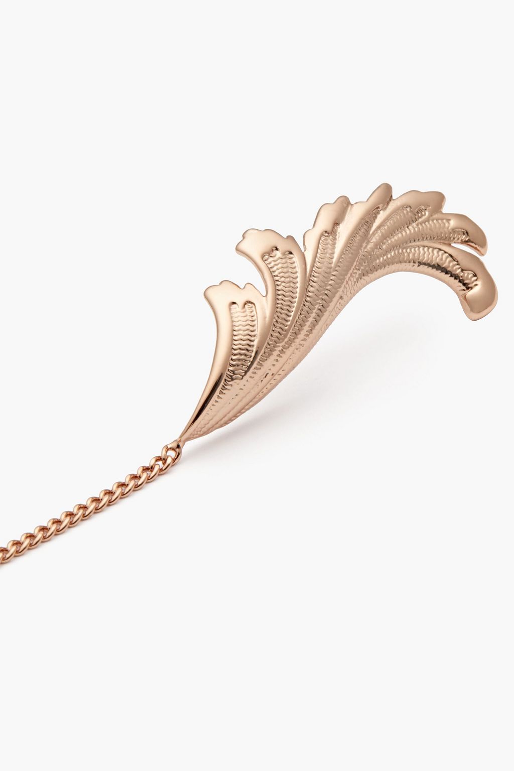 ZIMMERMANN Rose gold-tone earrings