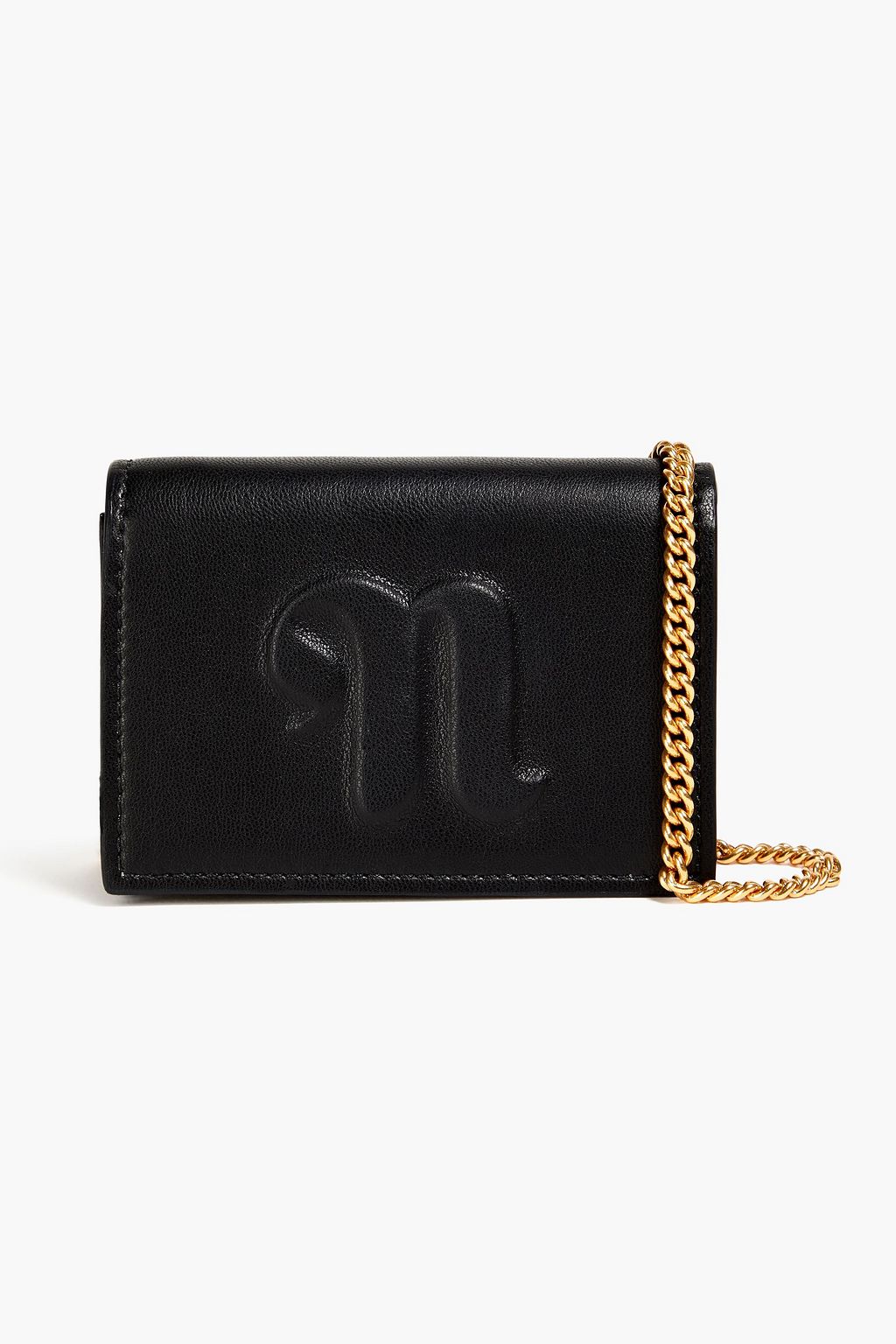 NANUSHKA Logo-embossed leather wallet