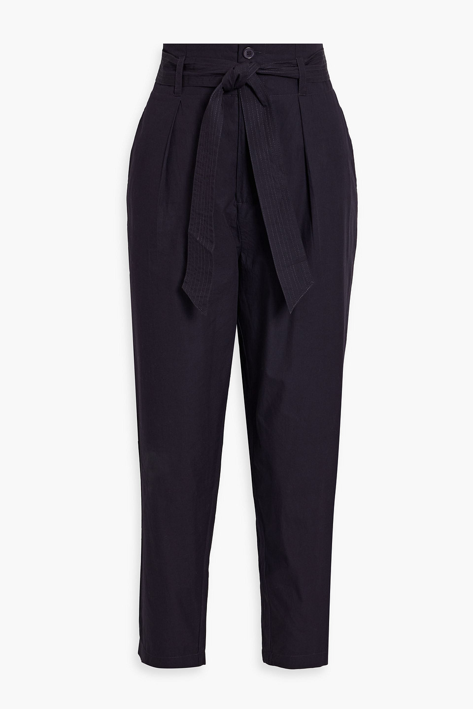 Kala cropped cotton-poplin tapered pants