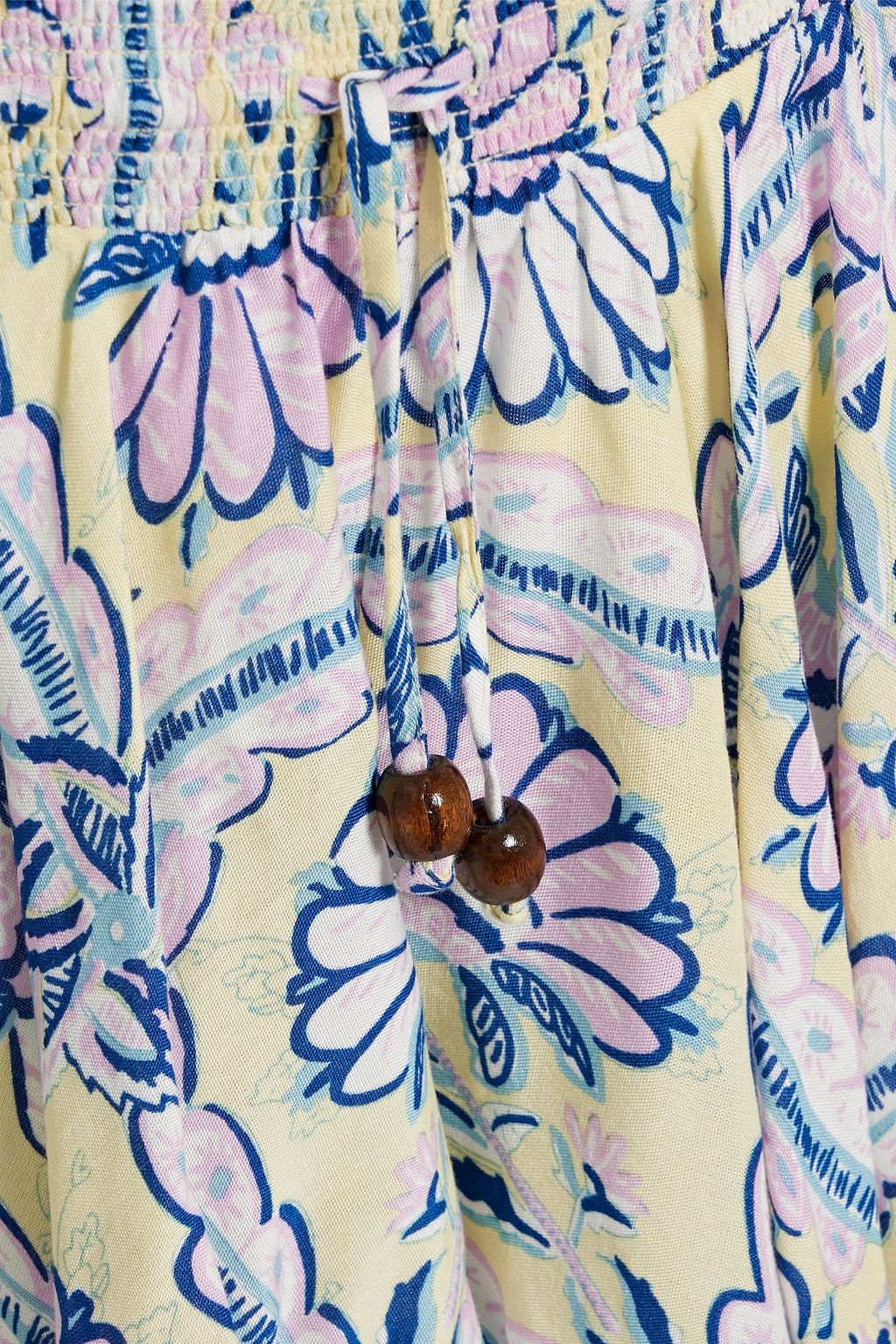 ANTIK BATIK شورت من الفوال مزين بطبعات