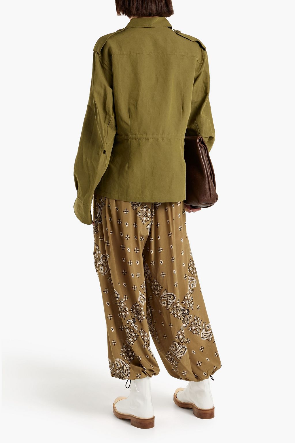 PETAR PETROV Mue linen and cotton-blend jacket