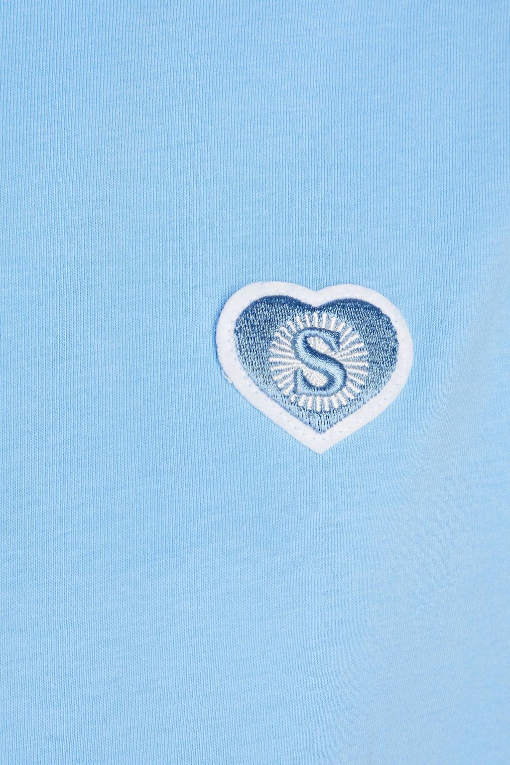 SANDRO Zelian logo-appliquéd cotton-jersey T-shirt