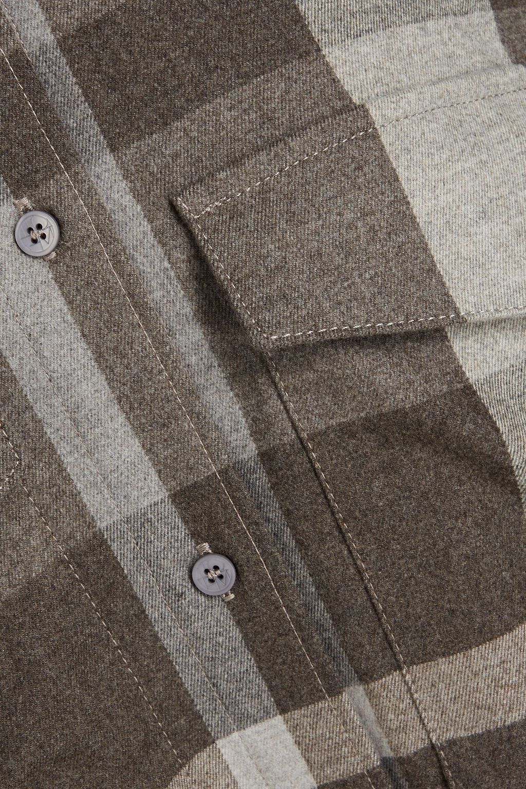 TOTEME Checked flannel shirt