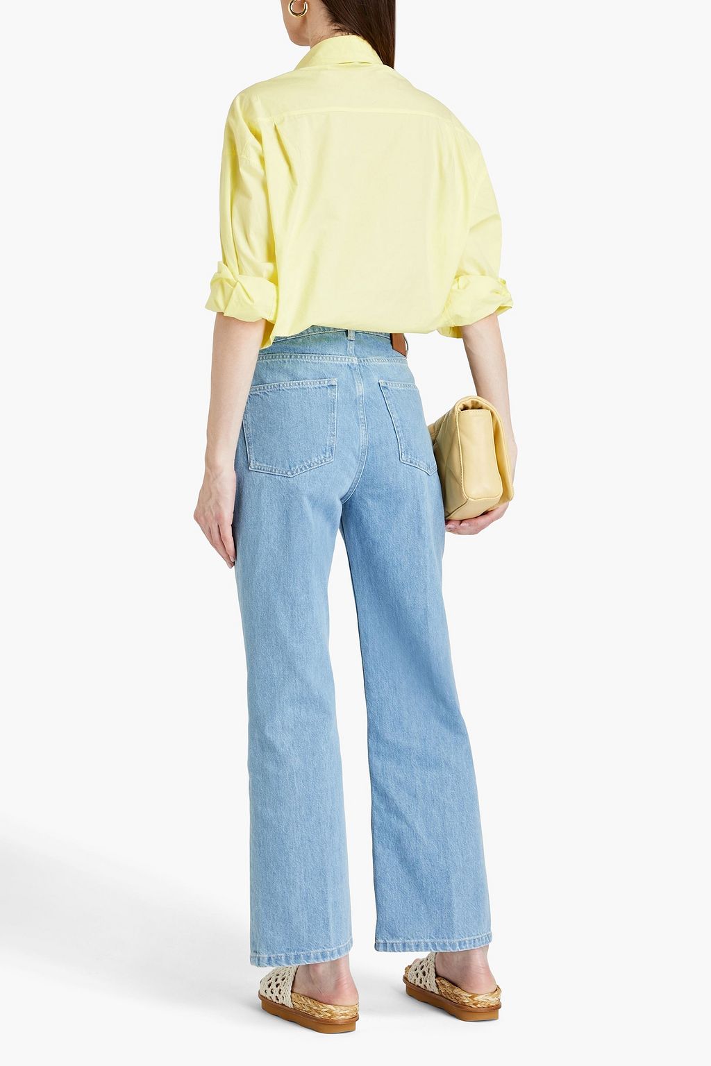 NANUSHKA Zoey highrise kickflare jeans THE