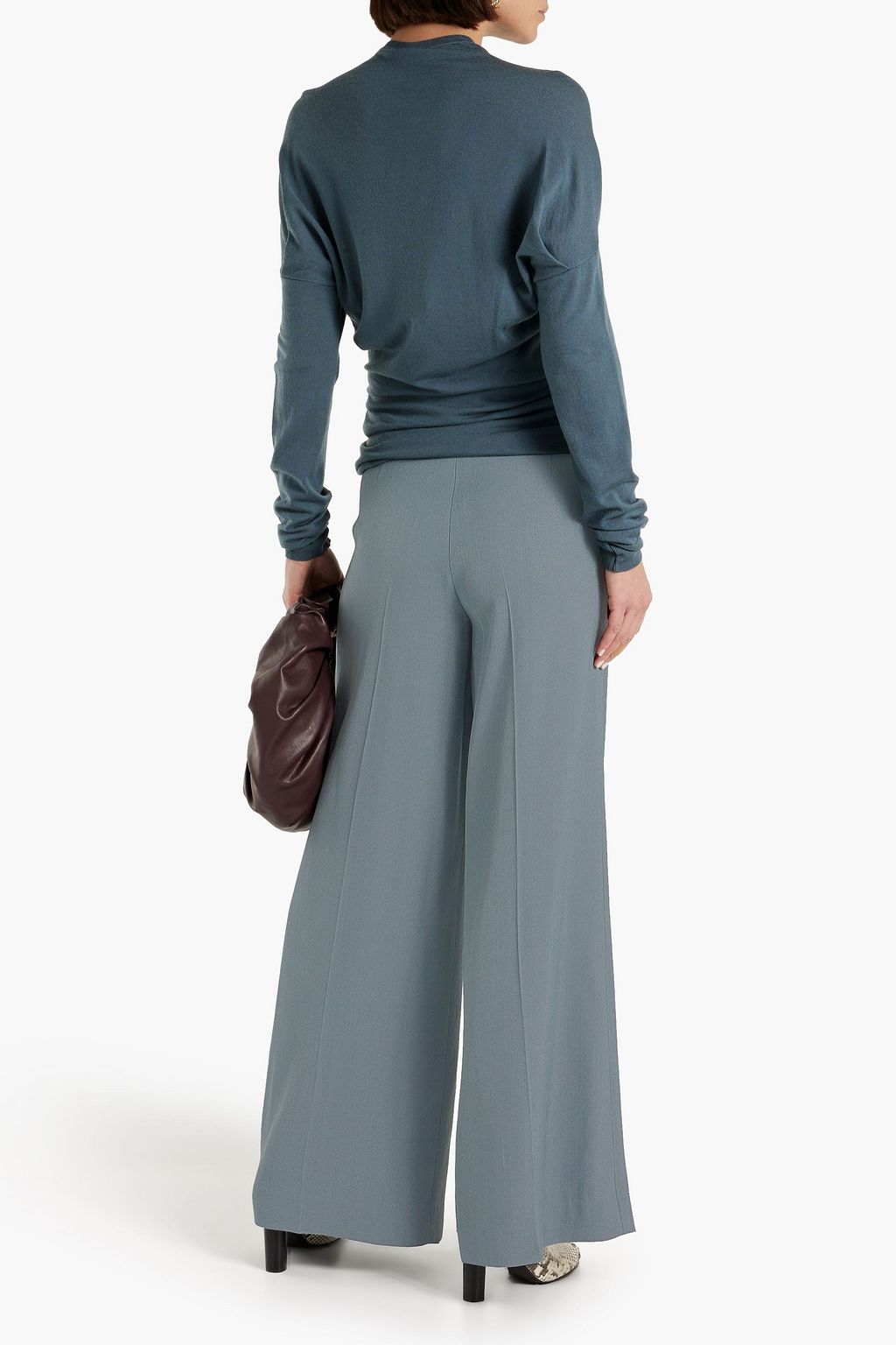 PETAR PETROV Gianna woven wide-leg pants