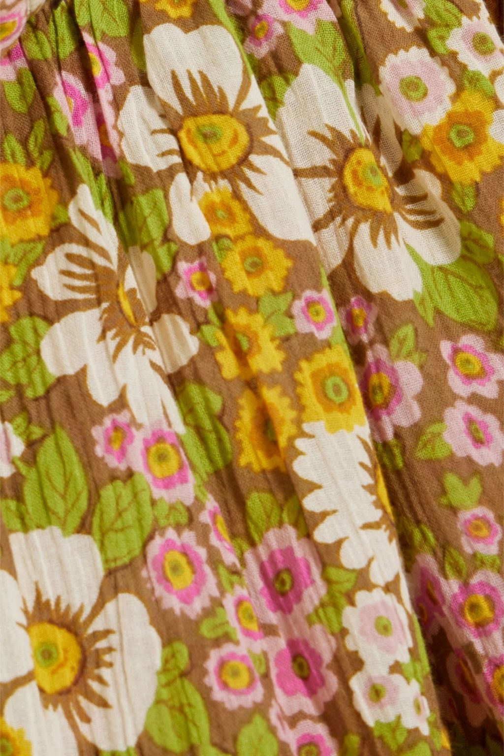 ANTIK BATIK Aline floral-print cotton-georgette blouse