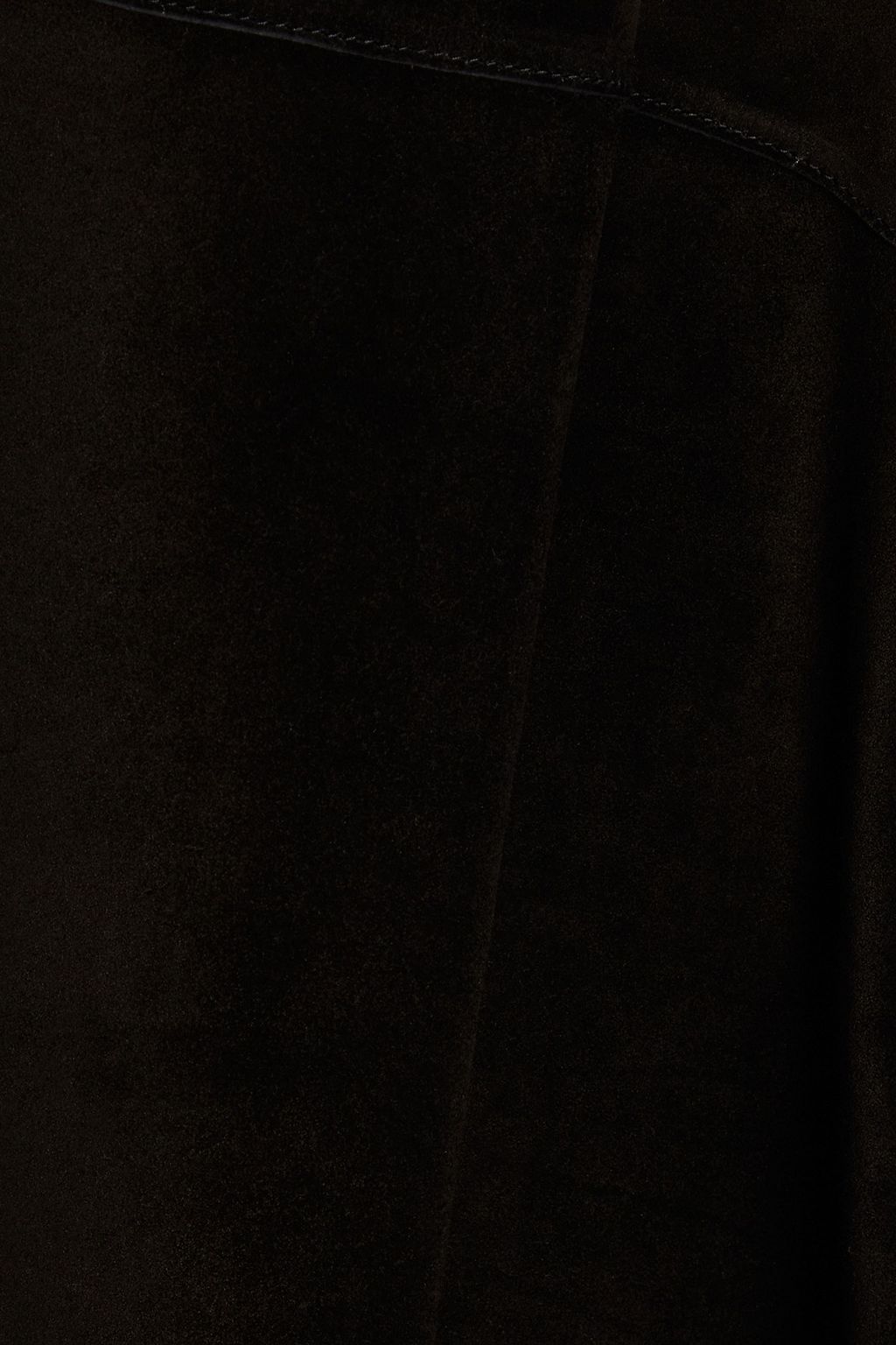 VALENTINO GARAVANI فيست من الجلد السويدي مزيّن بأهداب