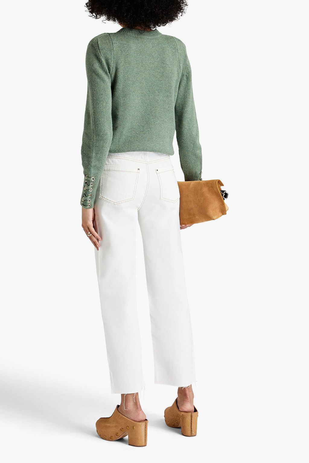 BA&SH Cdare high-rise straight-leg jeans