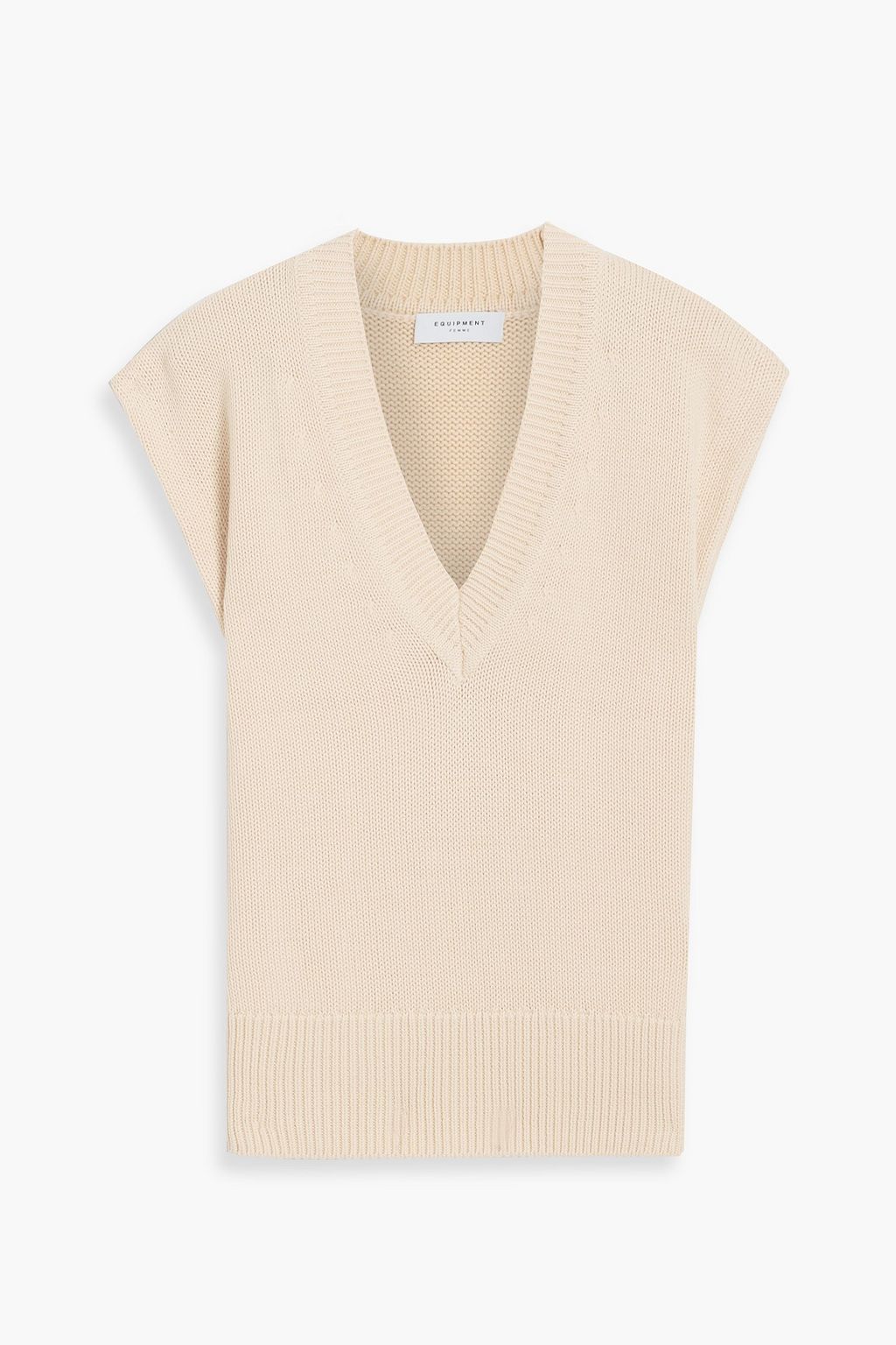 EQUIPMENT Lorin cotton vest | THE OUTNET