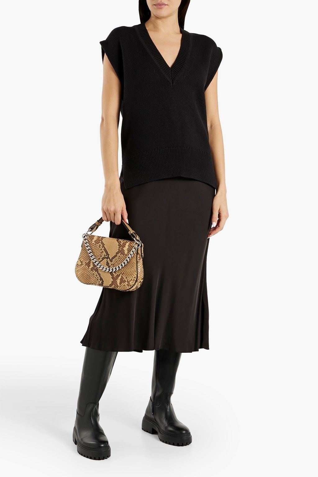 EQUIPMENT Lorin cotton vest